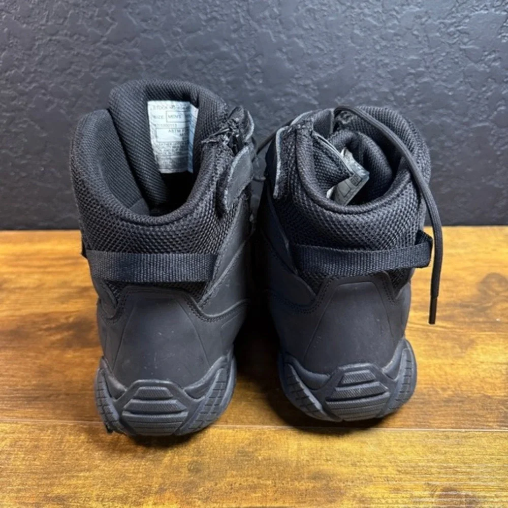Thorogood VGS 300 804-6290 Black‎ Leather Mesh Tactical Boots Mens 10.5W